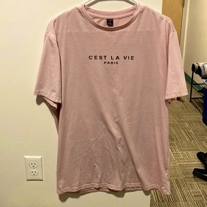 Simple c’est la vie shirt form shien .